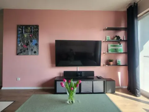 Apartament Rzeczańska Poznań, 50m2, dwie sypialnie z salonem i aneksem kuchennym, balkon, parking podziemny, czwarte piętro, winda, nowy blok, photo 10 of 10