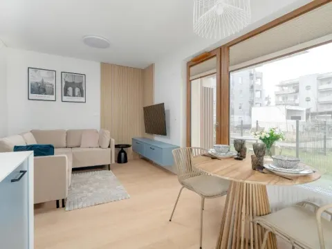Pastel Blue Studio Grunwald with Garden & Parking Poznań by Noclegi Renters, photo 6 of 10