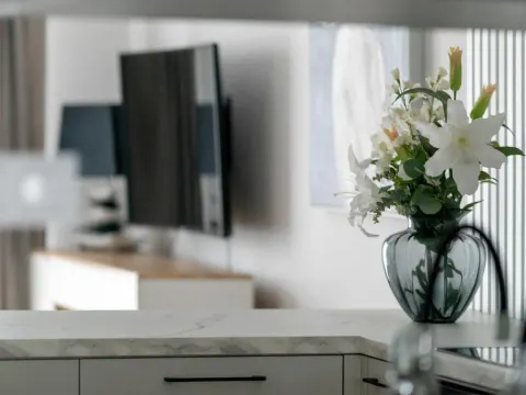 Modern Apartment with Parking & Balcony Remote Work Malta Lake Area by Renters Prestige, photo 4 of 10