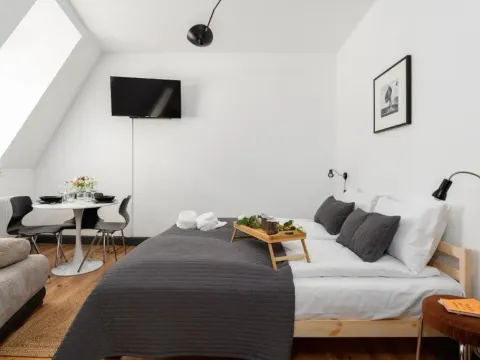 Wood and Grey Apartment - Strzałowa 3 Poznań by Noclegi Renters - SELF CHECK IN 24H, photo 8 of 10